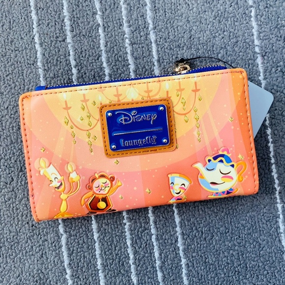 Disney - Beauty and the Beast 30th Anniversary Loungefly Set - Brand New! - Picture 4 of 5